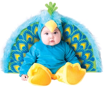 InCharacter Costumes Baby's Precious Peacock Costume