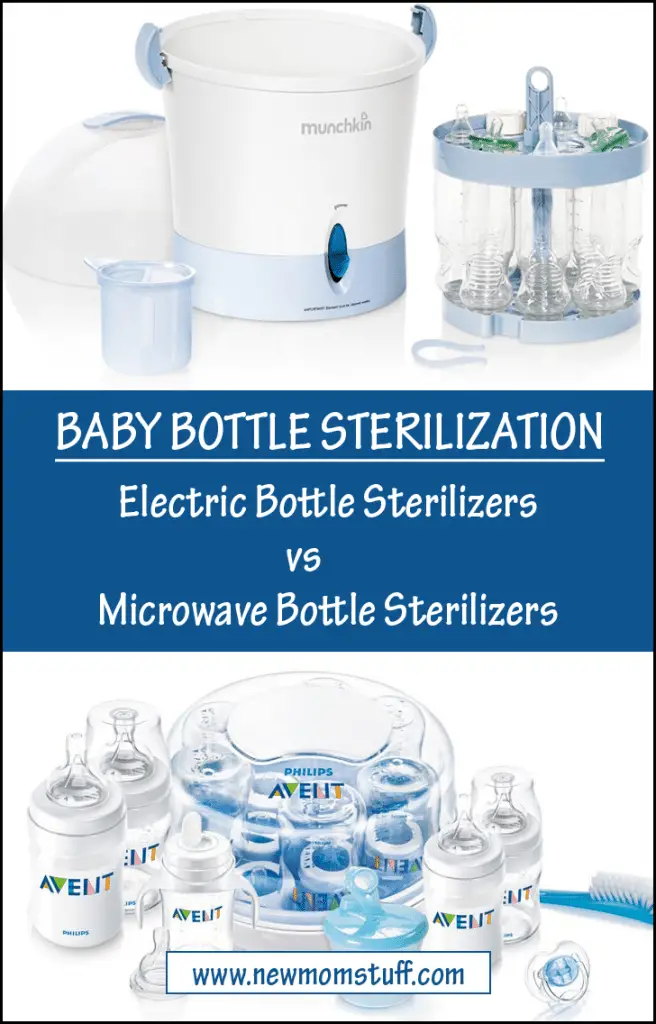 Which baby bottle sterilizer to use? Electric Bottle Sterilizers and
