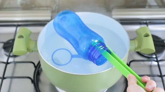 Sterilizing baby bottles with Chemicals