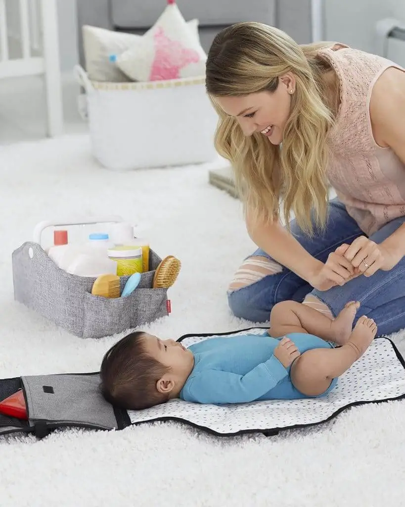 What To Put In Portable Diaper Caddy