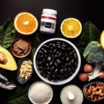 natural ingredients like fruits, vegetables, and healthy fats sources (e.g., fish, nuts) used in baby formula without vegetable oil