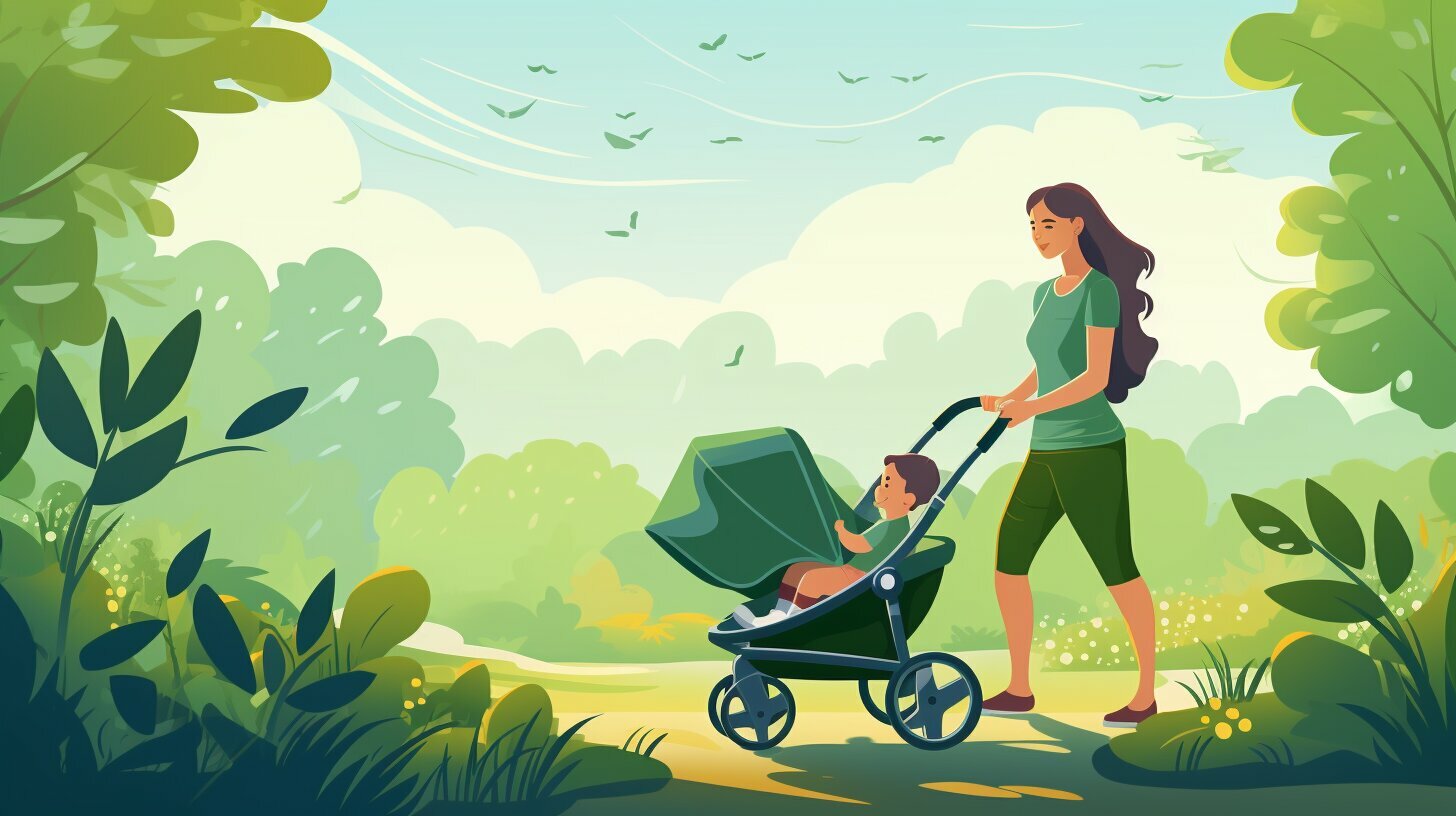 When to Put Your Baby in a Stroller Without a Car Guide