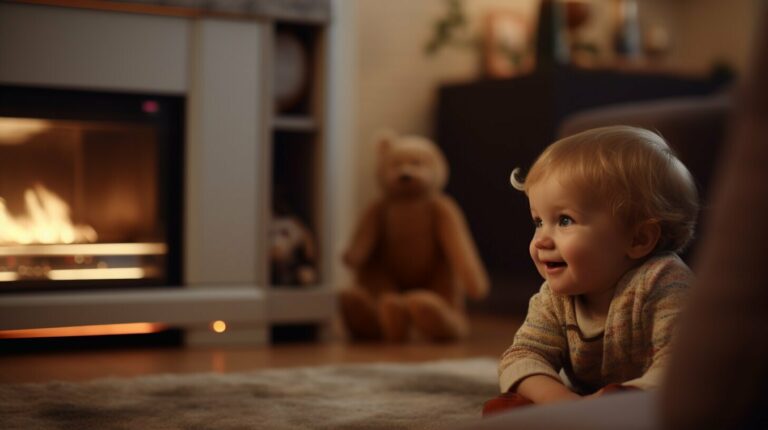 baby proofing fireplace