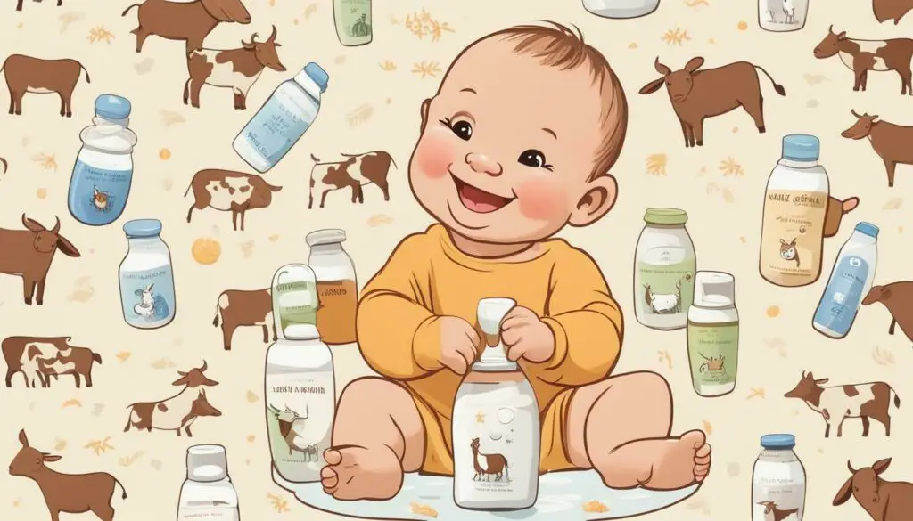 how to switch from cow milk formula to goat milk formula