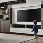 Baby Proofing Entertainment Center