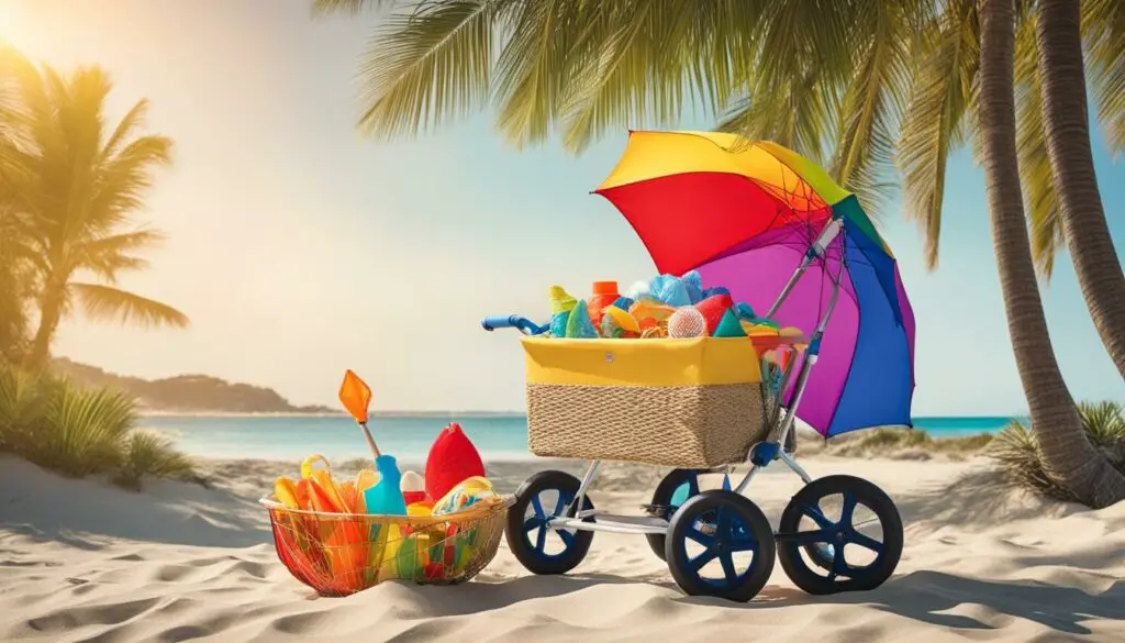 beach cart image beach cart image