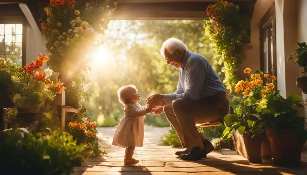 grandparents photoshoot ideas With Babies