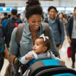 how to travel with a baby stroller