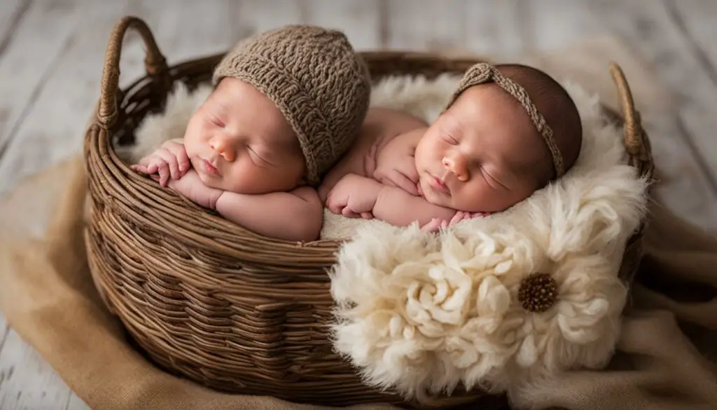 newborn basket prop