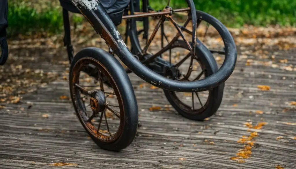 signs of expired stroller