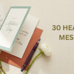 first mother's day card messages