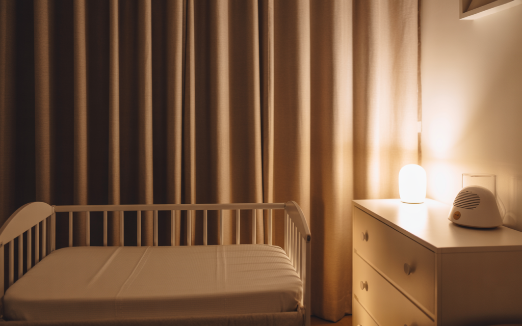 Ideal baby nursery sleep environment